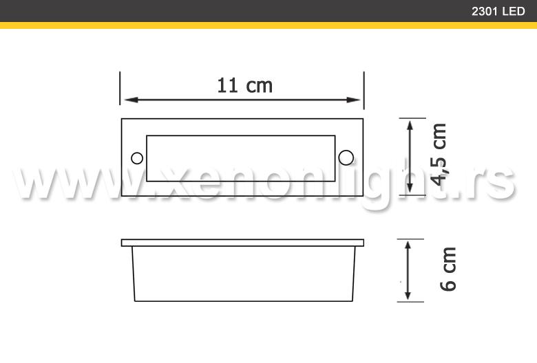 Ugradna-R2301 LED