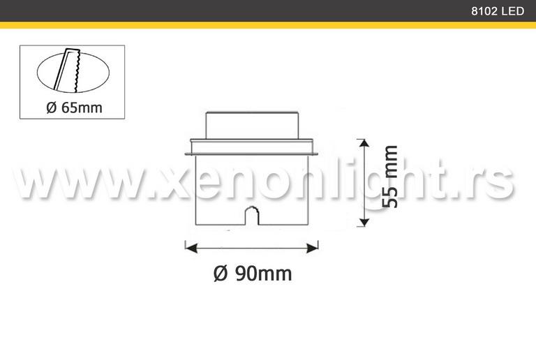 Ugradna-8102 LED