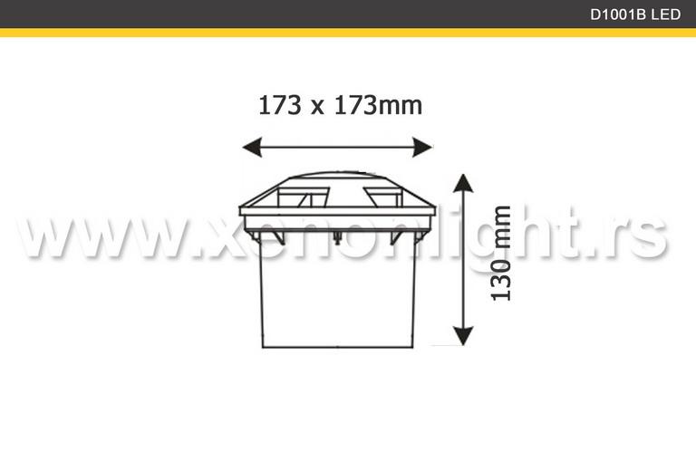 Ugradna-D1001B LED