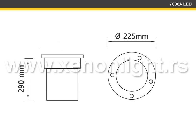 Ugradna-7008A LED