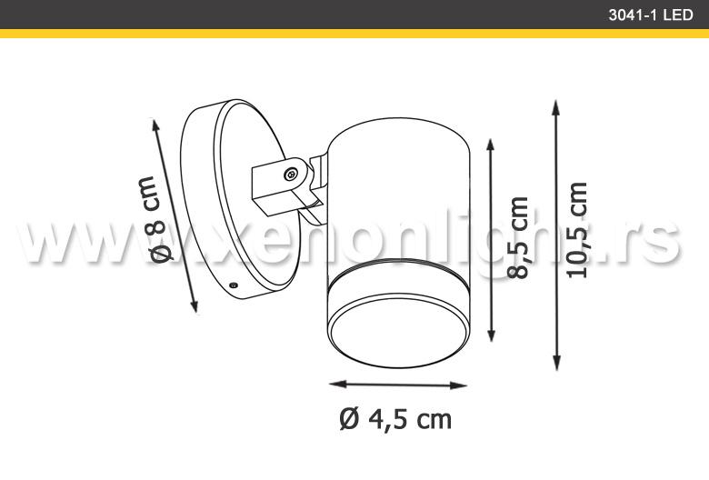 Baštenska-3041-1 LED