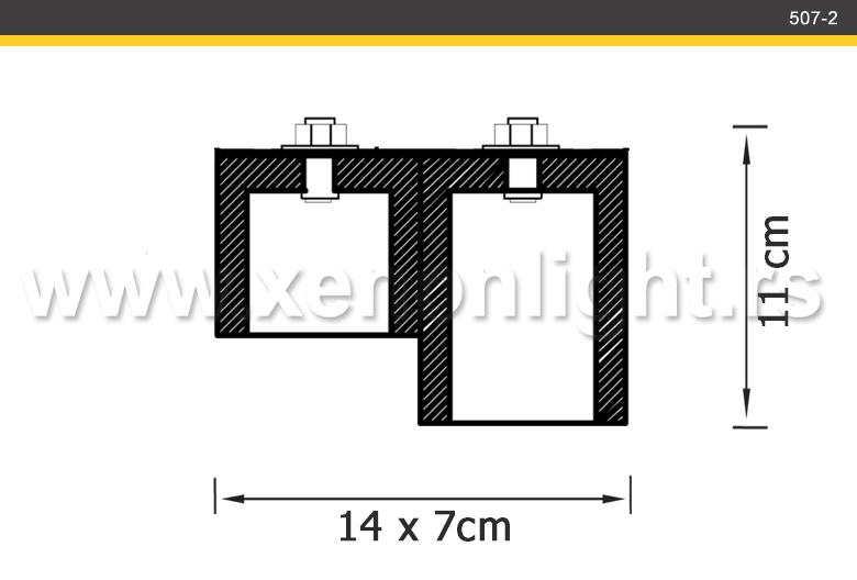 Plafonska lampa -507-2