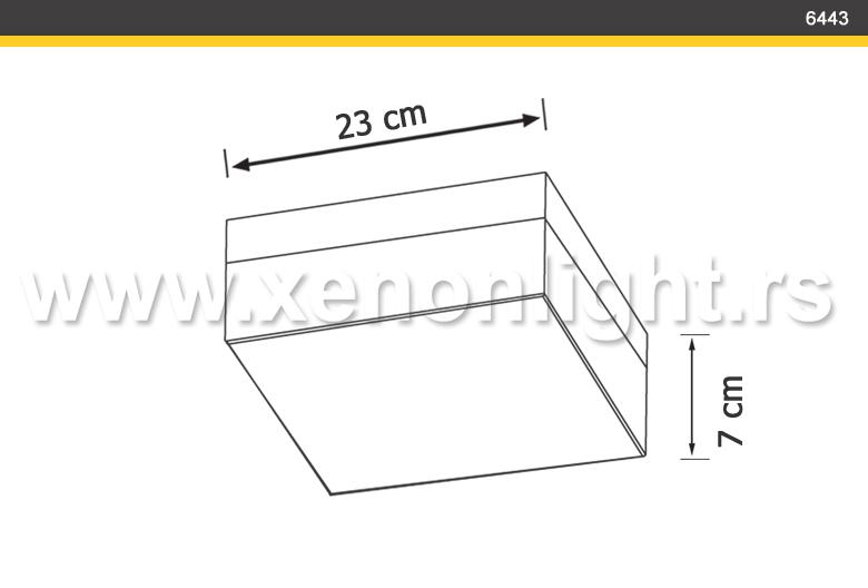 Plafonska lampa -6443