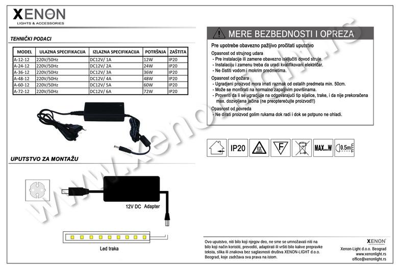 Led Adapter 36W