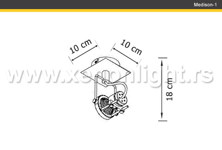 Plafonska lampa-Medison-1